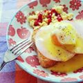 ☆★☆⛅'s cooksnap of when they made ☆金運UP☆簡単！エッグベネディクト.