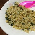 クック8N7E5E☆'s cooksnap of when they made 離乳食【後期】ほうれん草の炒飯☆.