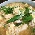 ☆糖質減らしてます☆'s cooksnap of when they made ニラたま＊生姜雑炊＊.