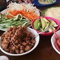 れらるり's cooksnap of when they made 豚肉の甜麺醤炒めと彩り野菜で春餅.