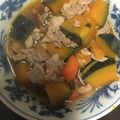 にむばすしゅたーぜん's cooksnap of when they made 肉じゃがならぬ、肉かぼちゃ.