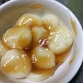 クックDOF7ZW☆'s cooksnap of when they made こどもと作るおやつ^_^豆腐月見だんご.