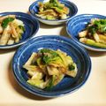 kurukurumin's cooksnap of when they made ウルイ（ギボウシ）の胡麻酢味噌和え。.