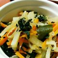 くっくはるちゃん's cooksnap of when they made 簡単！時短☆大根＊人参＊ワカメのサラダ♪.
