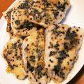 ＊もこ＊もこ＊'s cooksnap of when they made 鰆の胡麻ムニエル.