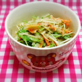 キャプテンモーガン's cooksnap of when they made えのきと水菜のごまマヨサラダ.
