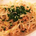 まなみん0608's cooksnap of when they made 簡単♪レンジdeもやしとツナのポン酢和え.