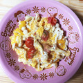 ゆーぴ's cooksnap of when they made ブナピーとチーズのふんわり卵とじ.