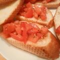 ladyamo's cooksnap of when they made トマトのブルスケッタ.