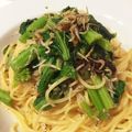 りんりんフラッフィ's cooksnap of when they made シラスと菜の花、ドライトマトのパスタ.