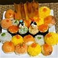 KOKOちゃんママ's cooksnap of when they made ❀桃の節句を祝う❀手まり寿司❀.