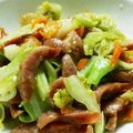 くっくはるちゃん's cooksnap of when they made 特価のソーセージとキャベツの和風あんかけ.