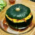 ＊ちいさなしま＊'s cooksnap of when they made カボチャ丸ごとグラタン.