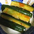 ♪kanapon♪'s cooksnap of when they made ピリッ！ウマッ！きゅうりの漬物.