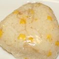 ぷのぷの's cooksnap of when they made 味噌バターコーンにもやしちゃん♪おにぎり.