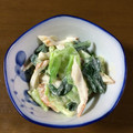 早起きまま's cooksnap of when they made ➏青梗菜とちくわの和え物✿➏.