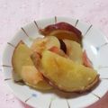 うさうさまろん's cooksnap of when they made 昭和おふくろの味♡サツマイモ林檎.