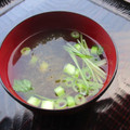 ジョングレ's cooksnap of when they made 父が愛したとろろ昆布ときざみ葱のお吸い物.