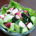 smileyb's cooksnap of when they made 和えるだけ！ウマウマ＊タコわさきゅうり♪.