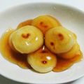 クック5DAQKR☆'s cooksnap of when they made 豆腐で作るみたらし団子.