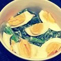 ちゃまちゃま☆'s cooksnap of when they made 小松菜のエッグサラダ.