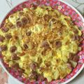 Azu1F871L☆'s cooksnap of when they made ポークソーセージとポテトのオムレツ.