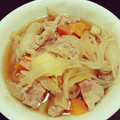 mahmican's cooksnap of when they made ☆めんつゆで簡単 肉じゃが ☆.