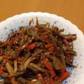 おむポム's cooksnap of when they made ■やっぱり美味しい♪きんぴらごぼう■.
