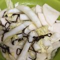 マイシュー's cooksnap of when they made 白菜とかぶの塩昆布漬け.