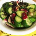 minixxxxx's cooksnap of when they made きゅうりとラディッシュの塩昆布サラダ.