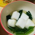 かぼす１２３'s cooksnap of when they made はんぺん＆ホウレン草スープ.