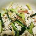 akincho16's cooksnap of when they made とり皮ときゅうりのさっぱり和え.
