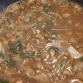 きらり流れ星's cooksnap of when they made 【簡単】大根とひき肉で♪とろ～り煮物.