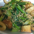 クック5N6VZL☆'s cooksnap of when they made ちくわと小松菜の甘辛炒め.