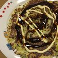 acomomo's cooksnap of when they made ダイエット納豆と豆腐のお好み焼き.