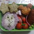 えりちゃお's cooksnap of when they made 簡単キャラ弁☆♪トイストーリー　バズ.