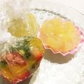 なつき☆ミ's cooksnap of when they made 美味！寒天白ワインゼリー♡パイナップル缶.