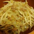 love☆love's cooksnap of when they made もやしと挽肉のとろみ炒め.
