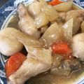 michiyomm's cooksnap of when they made 手羽元と大根の中華風とろりん煮込み♡.
