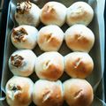 ちょこりえった's cooksnap of when they made ふわふわ簡単!!レーズンちぎりパン☆.