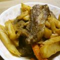 maruru-nn's cooksnap of when they made 牛肉とｼﾞｬｶﾞｲﾓの焼肉のﾀﾚ炒め♡.