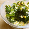 maruru-nn's cooksnap of when they made ほうれん草×たまご♡マヨサラダ.