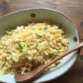 yuu____'s cooksnap of when they made にんにくチャーハン.