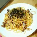 AYUBOON's cooksnap of when they made いわしの缶詰簡単パスタ.