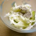 maruru-nn's cooksnap of when they made 大根と胡瓜の梅マヨサラダ.