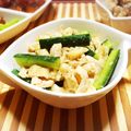 あーたくん's cooksnap of when they made 鶏皮とキュウリの柚子胡椒ポン酢和え♬.