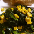 maruru-nn's cooksnap of when they made 簡単 ほうれん草と コーンの バター炒め.