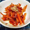 tetsunagi's cooksnap of when they made 簡単！ 人参のきんぴら.