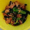 れいきまま's cooksnap of when they made 小松菜とツナのポン酢あえ.