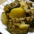 maruru-nn's cooksnap of when they made じゃがいも☆ナスとひき肉の味噌炒めのせ.